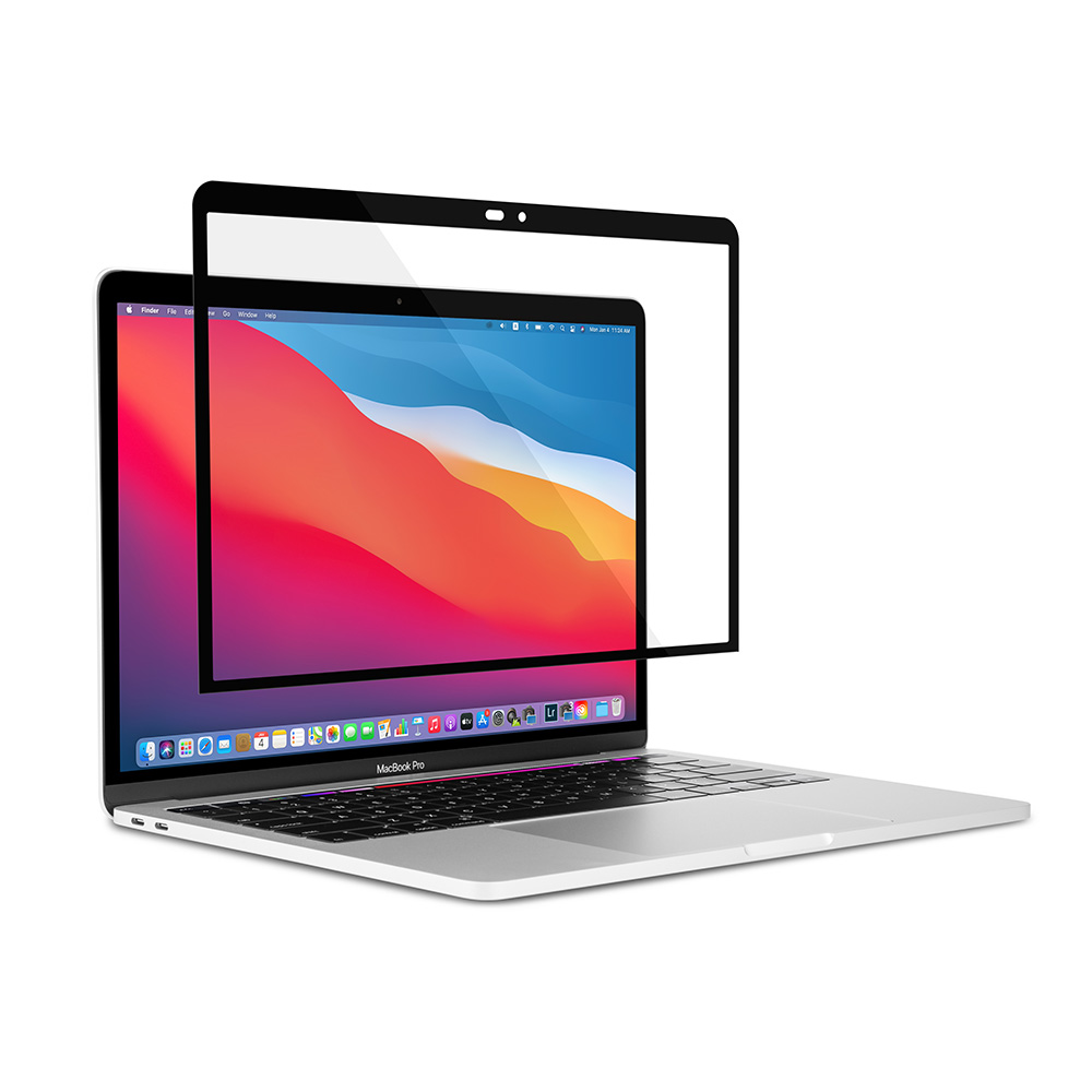 MacBook Pro/Air 13インチ用クリアタイプスクリーンプロテクターなど4 