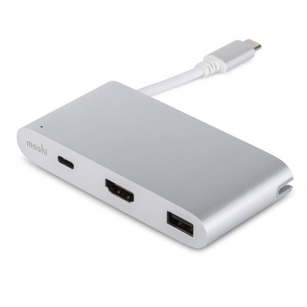 MacBook 12インチのUSB-Cポートに接続可能なmoshiのマルチポート ...